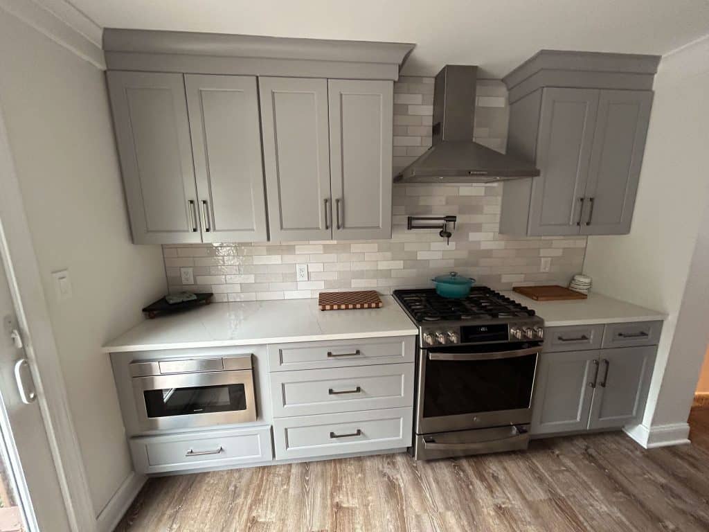 Beautiful kitchen renovation as a part of a full home remodel by J. Tretter and Sons in Levittown, PA
